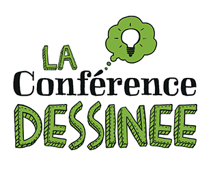 logo conférence dessinée