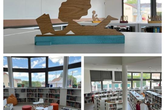 Un CDI-Médiathèque innovant à découvrir à Villiers-Saint-Georges 3 photos du CDI-Médiathèque